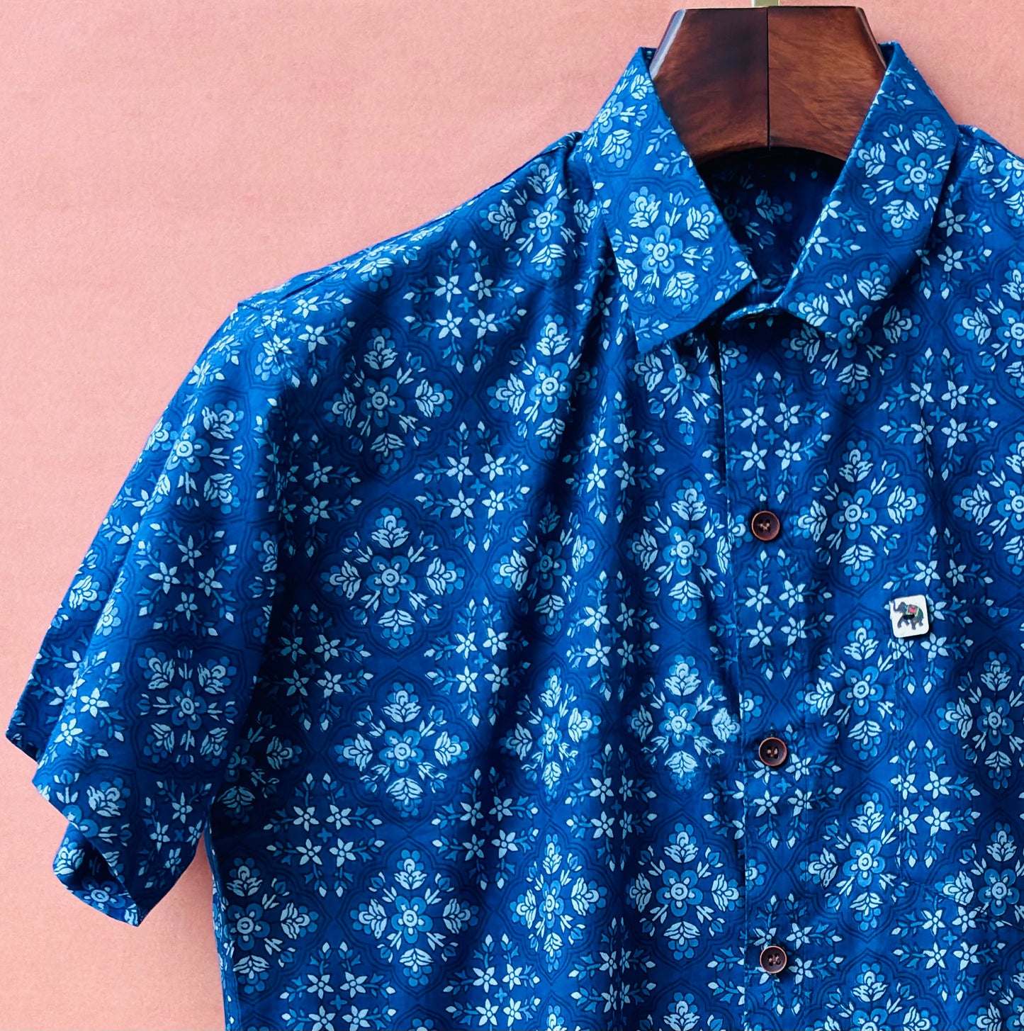 Blue Magic | Regular Fit | Half Sleeves  Shirt