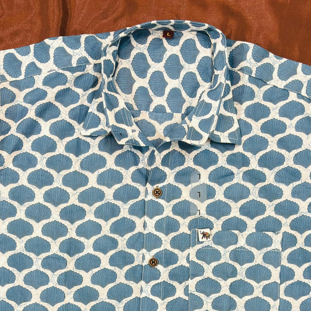 Blue Clouds | Regular Fit | Full Sleeves Shirt